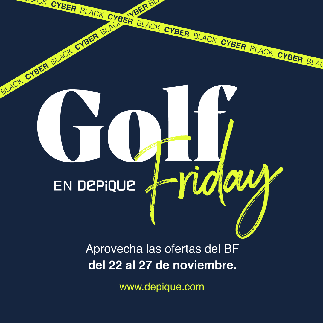 📢🏌🏻 ¡GOLF FRIDAY! Aprovecha las ofertas del Black Friday del 22 al 27 de noviembre en <a href="/DepiqueGolf/">Depique Golf</a>
➡️ depique.com

#ElBosqueGolf #golf #golflife #golfaddict #golfclub