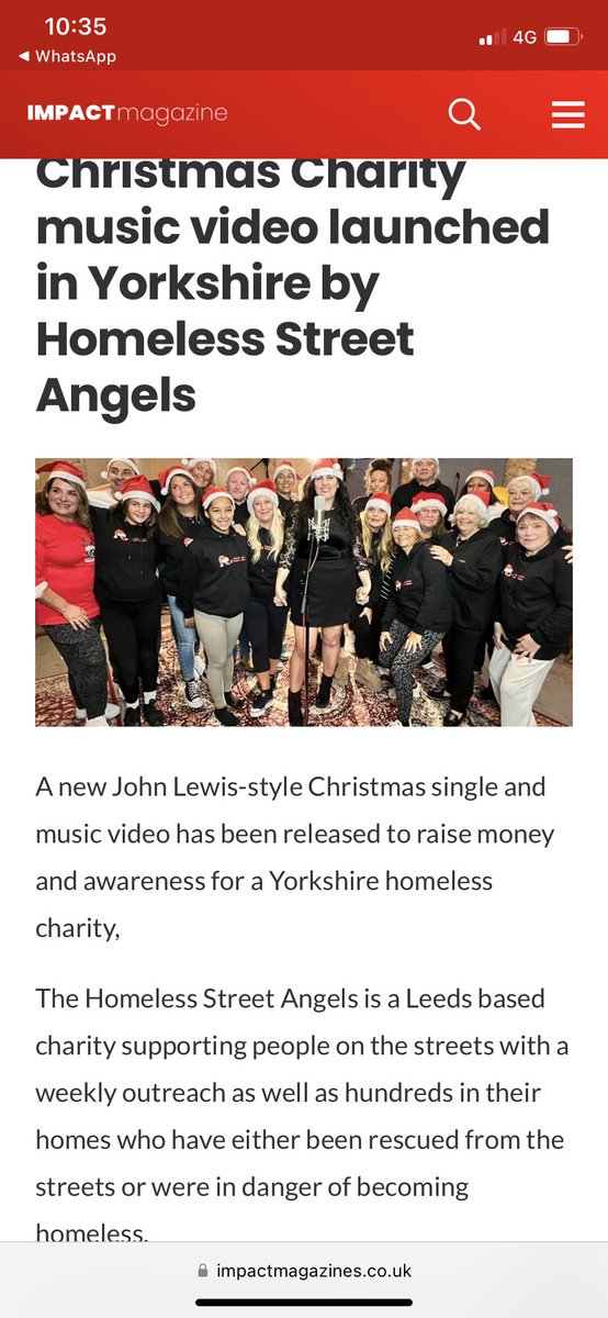 LeedsAngels's tweet photo. @impactmagazine @SophieMeiLan #homelessstreetangrls😇 https://t.co/a7QQqkEKUq