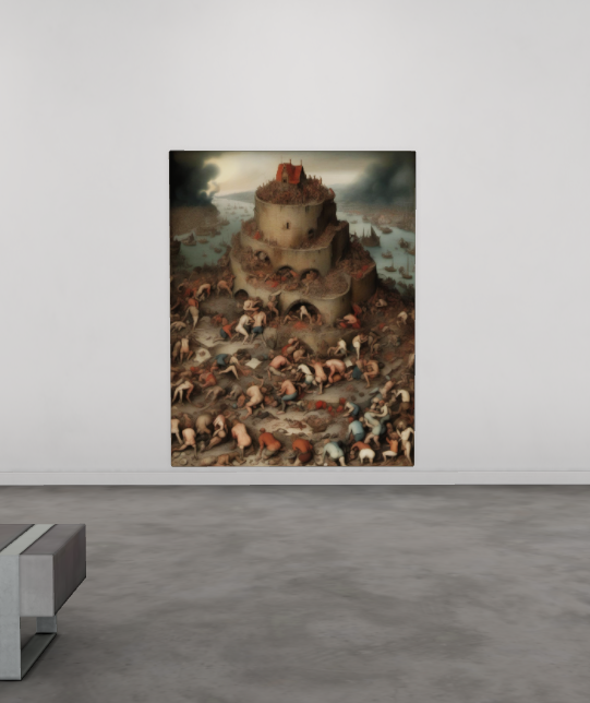 museedezentral's tweet photo. Hung @iragreenberg's epic "The wages of Greed" in the inagural #onArt gallery. 

See more of the artist's work and projects at https://t.co/jpVDyPVqFh 
&amp; 
EMERGENT PROPERTIES https://t.co/3blf4kXpp8 https://t.co/1OweXKOv0P
