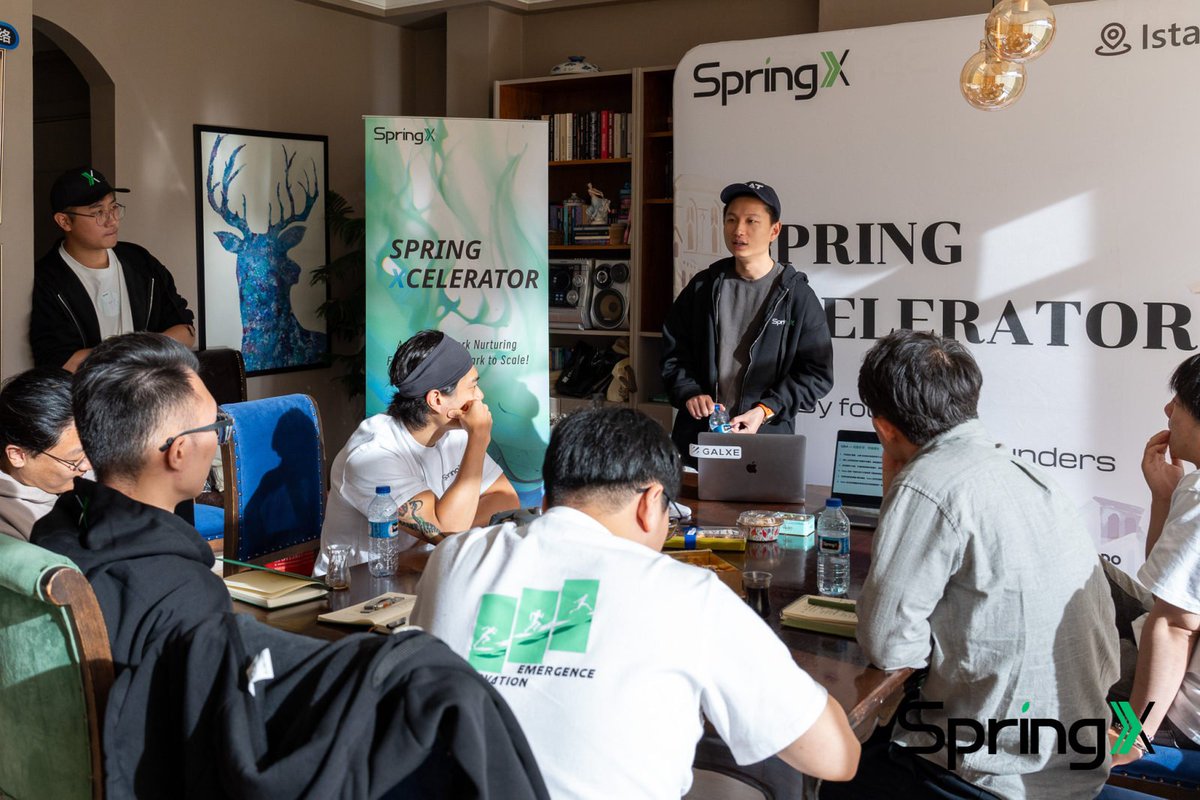 BuidlerDAO's tweet photo. A heartfelt thanks to our stellar mentor founders for their invaluable masterclasses at #SpringX01! 🌟
• @Galxe Cofounder @charleswayn
• @BreederDodo Cofounder @0xdai2
• @aspecta_id Cofounder @jackdrift4M
• @ChainFeedsxyz Founder @nake13 https://t.co/R9NMKSj5nP