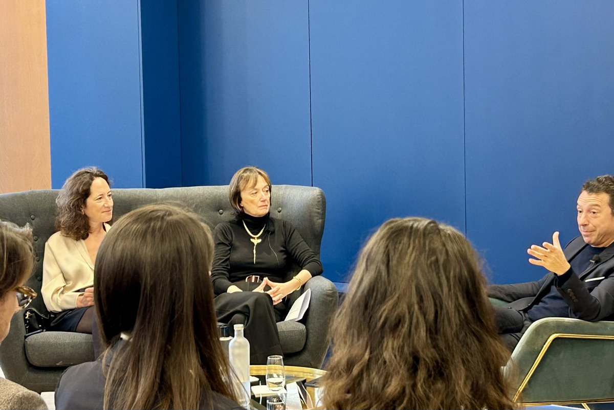 FayzaBasini's tweet photo. Rencontre ce matin avec Riccardo Bellini PDG de @chloefashion 
Maison reconnue pour sa grande créativité et son identité singulière, elle est aussi la 1ère #entreprise à #mission du monde de la mode : 
#développementdurable et #RSE inscrits au sein de sa raison d'être 
#LoiPacte @HECAlumni