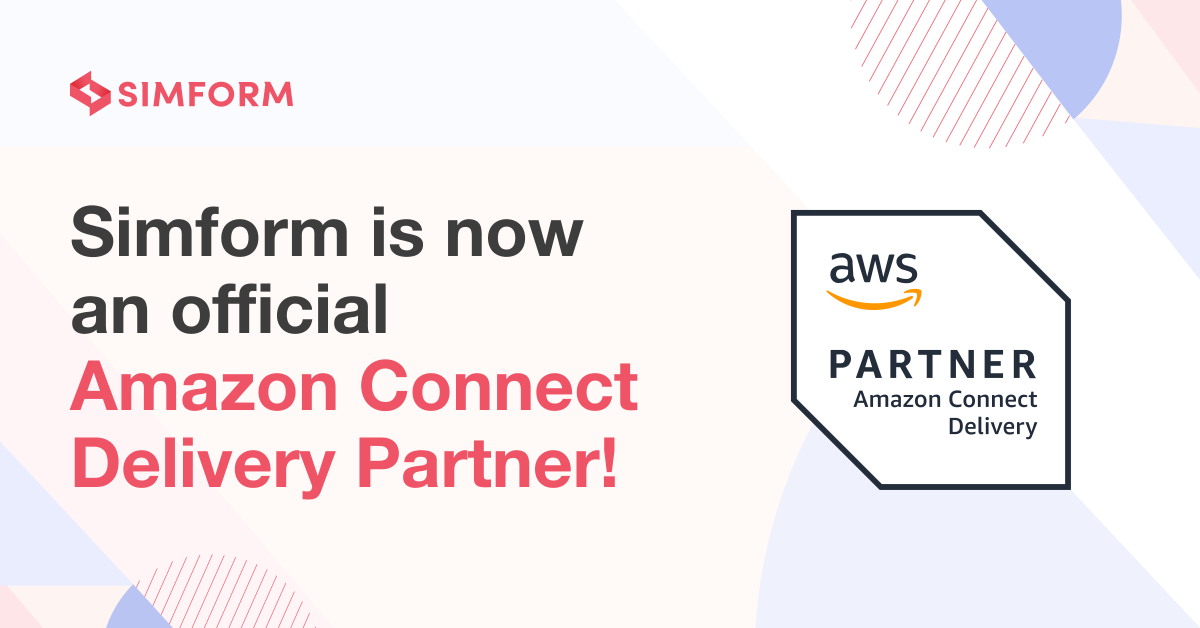 simform's tweet photo. We are thrilled to announce our latest milestone 🏆

Simform is now a certified Amazon Connect Delivery Partner.

#aws #awspartner #SoftwareEngineering #simform | @awscloud @AWS_Partners @awsmarketplace https://t.co/pCgknD3rxm