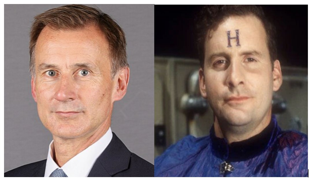 stevecfoster's tweet photo. Resemblance is quite spooky, isn't it? @RedDwarfHQ https://t.co/GG2i22QIUR