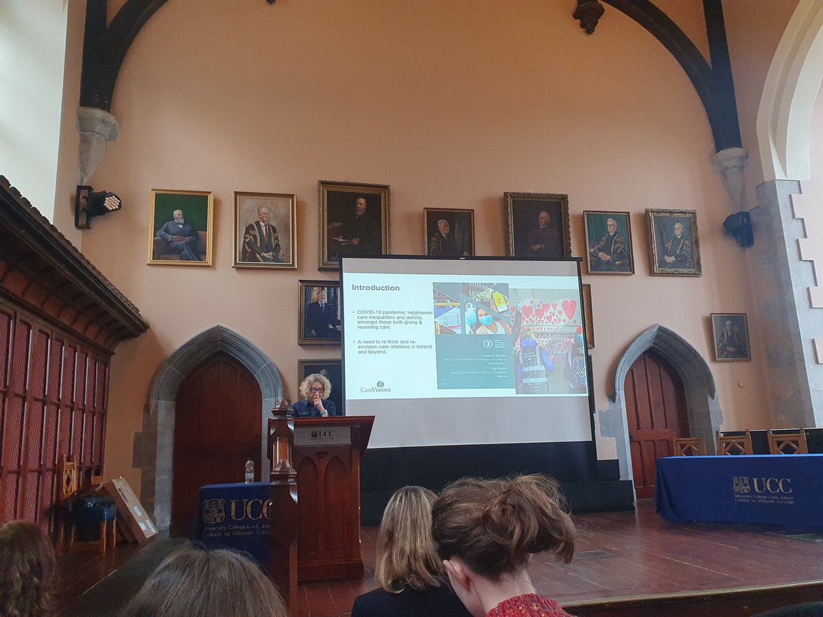 Impactful & important research by @Shirley_Cork @dhorgan1 Dr Jacqui O'Riordan @IMMERSE_H2020 on integration of migrant children and  @Claire_E_Ed & team @CareVisionsUCC on feminist ethics of care @UCC
@ISS21UCC @CACSSS1 @cacsssResearch @ucc @uccsoc #festivalofsocialscience