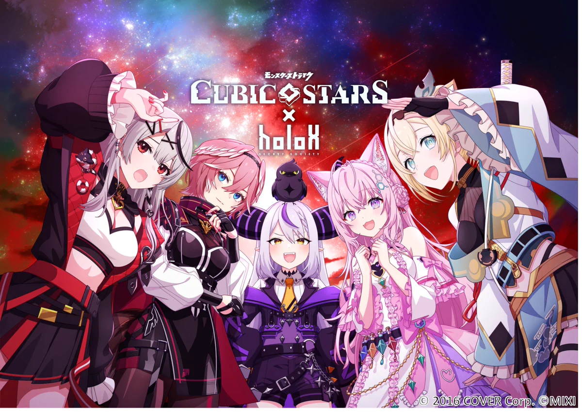 キュビスタ holox コラボ限定アクリルボード サイン無しエラー品
