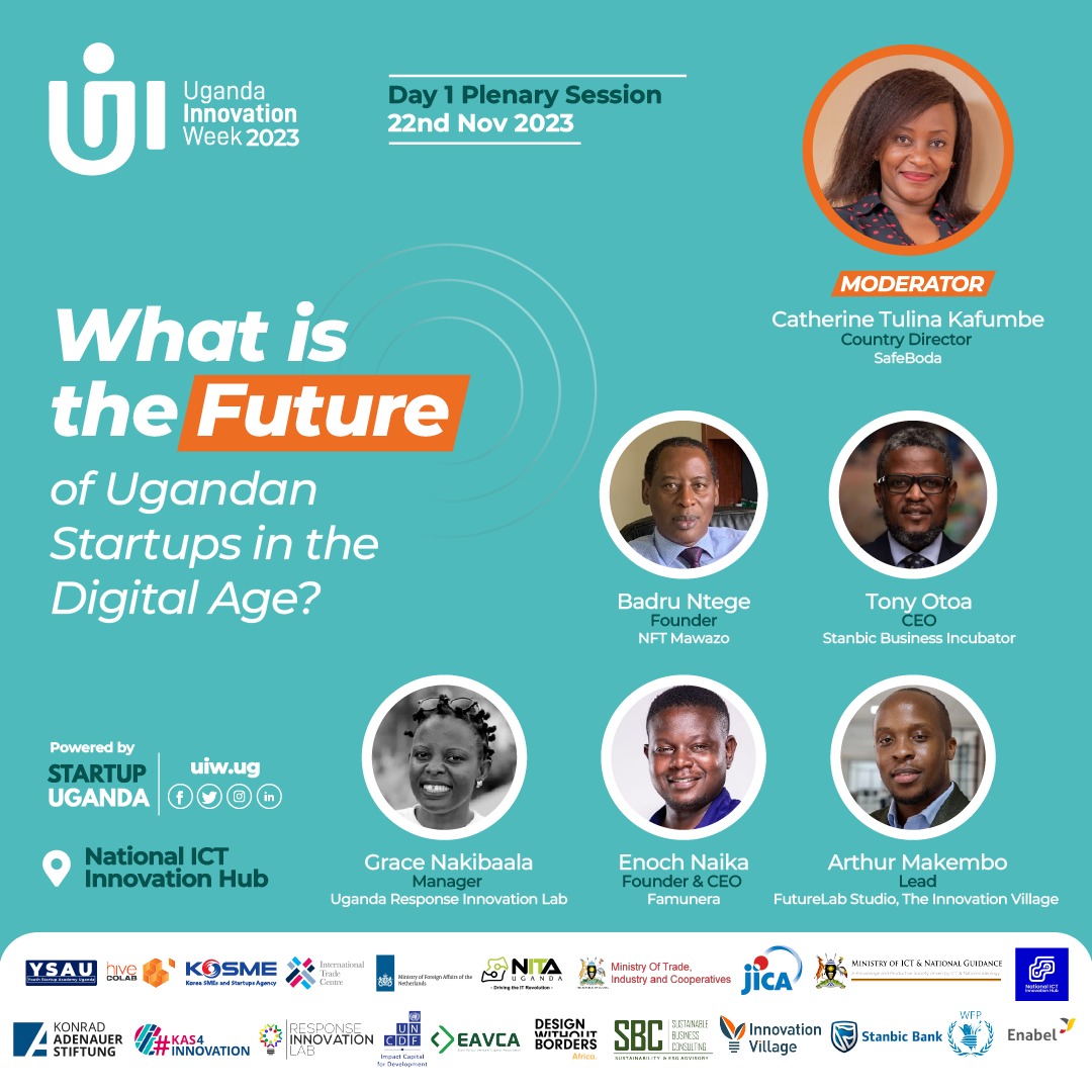 naikajulius's tweet image. Let&apos;s meet and engage at this year&apos;s Uganda Innovation Week 🤝🏽 #UIW2023