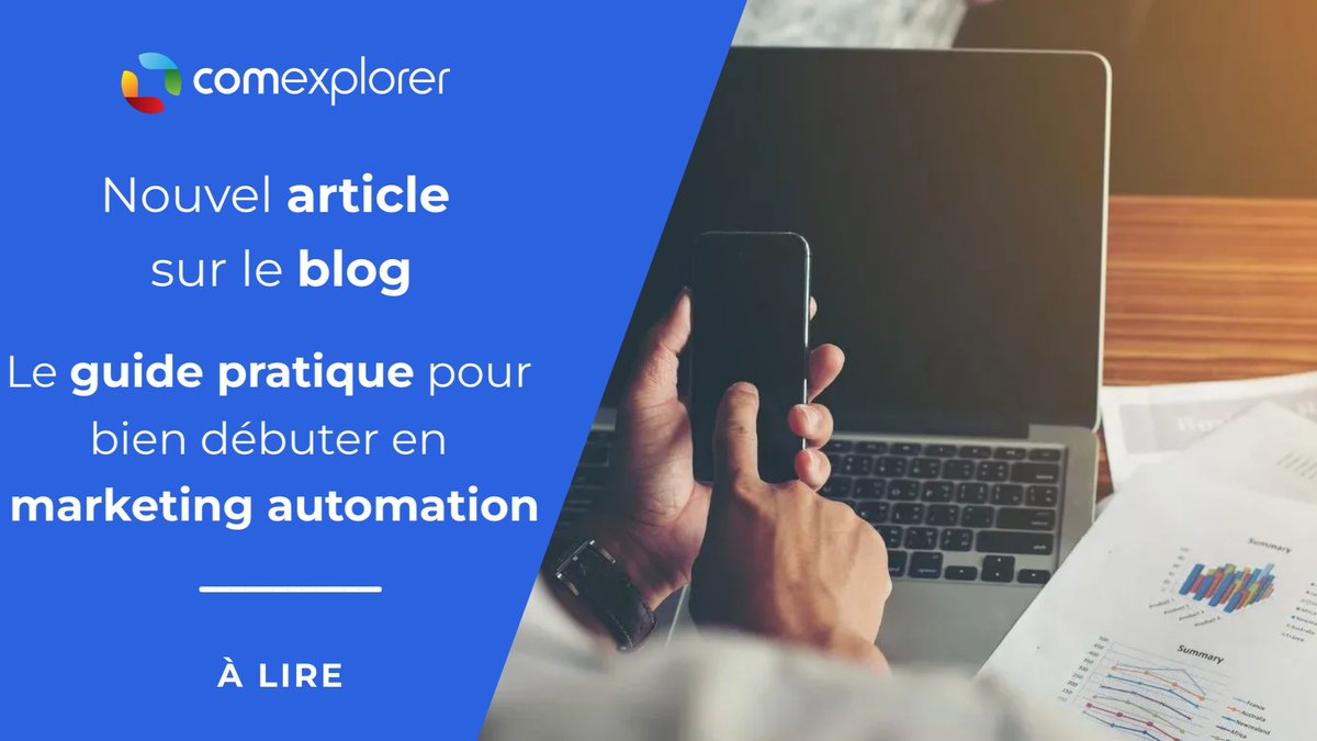 [BLOG] - Le #Marketing #Automation : transformez votre stratégie digitale !
Découvrez dans notre article "​Le guide pratique pour bien débuter en marketing automation" les étapes pour faire du #marketingautomation un levier de croissance.
​👉 hubs.la/Q028-qXH0
#comexplorer