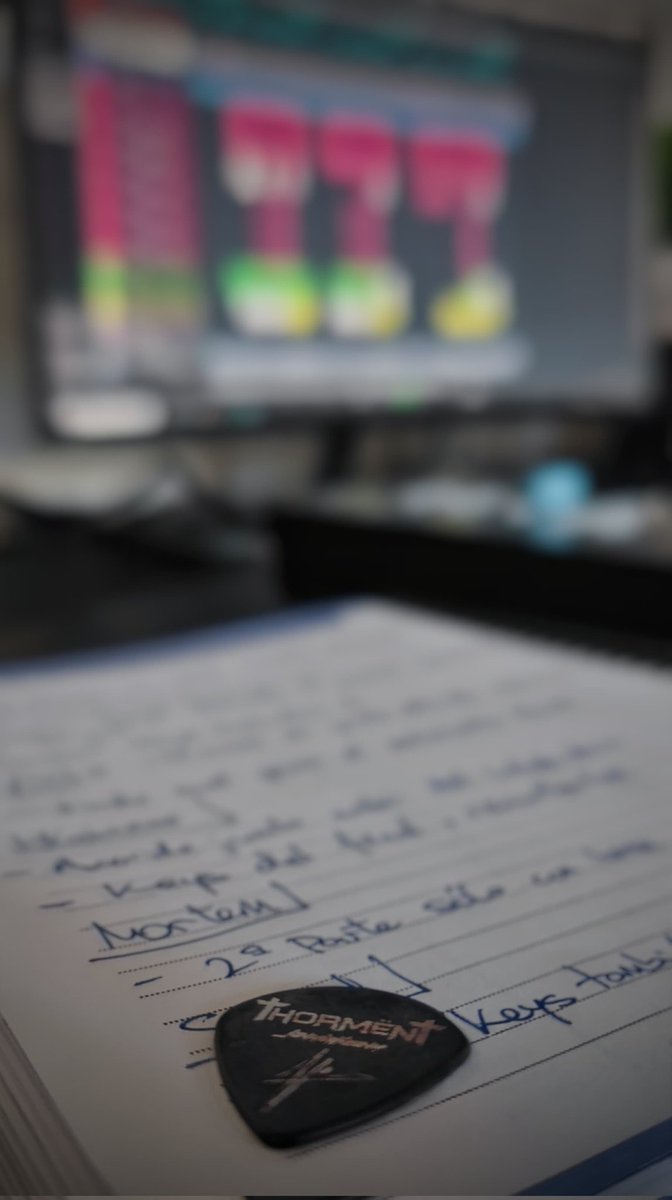 ThormentBand's tweet photo. Proof of our words can be found in the picture below, which was taken this past weekend in the studio while we were doing pre-production. By the way, we couldn't have felt better impressions about the results. https://t.co/Jq8sHzTwLh