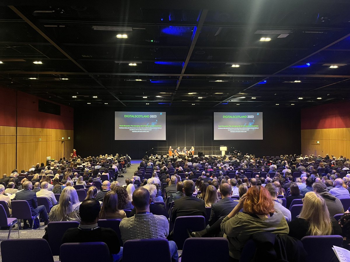 DDI (@datacapitaled) on Twitter photo #DigitalScotland2023 Panel discussion: The emerging role of #AI in government services
šøShannon Vallor (@ShannonVallor) <a href="/EdinburghUni/">The University of Edinburgh</a> <a href="/UoE_EFI/">Edinburgh Futures Institute</a>
šøTom Wilkinson <a href="/scotgov/">Scottish Government</a>
šøMark Watson <a href="/LeidosInc/">Leidos</a>Ā
#DS23 <a href="/Futurescot_News/">Futurescot</a> <a href="/EdinInnovations/">Edinburgh Innovations - Find us on Bluesky š¦</a>Ā <a href="/eicc/">EICC</a> #DigitalScotland2023 Panel discussion: The emerging role of #AI in government services
šøShannon Vallor (@ShannonVallor) <a href="/EdinburghUni/">The University of Edinburgh</a> <a href="/UoE_EFI/">Edinburgh Futures Institute</a>
šøTom Wilkinson <a href="/scotgov/">Scottish Government</a>
šøMark Watson <a href="/LeidosInc/">Leidos</a>Ā
#DS23 <a href="/Futurescot_News/">Futurescot</a> <a href="/EdinInnovations/">Edinburgh Innovations - Find us on Bluesky š¦</a>Ā <a href="/eicc/">EICC</a>