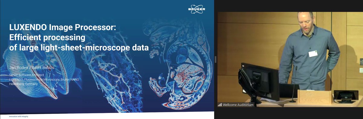 The_CBIAS's tweet photo. @jobragantini @czbiohub @ThePSF @martweig @EPFL @webknossos @scalableminds 🔸In our next Tech Bite - Jan Roden from Bruker Luxendo @bruker @luxendo talking about ”Luxendo Image Processor: Efficient Processing of Large Light- Sheet-Microscopy Data”
#LSFM #microscopy #lightSheet https://t.co/tpZ11b3bSd