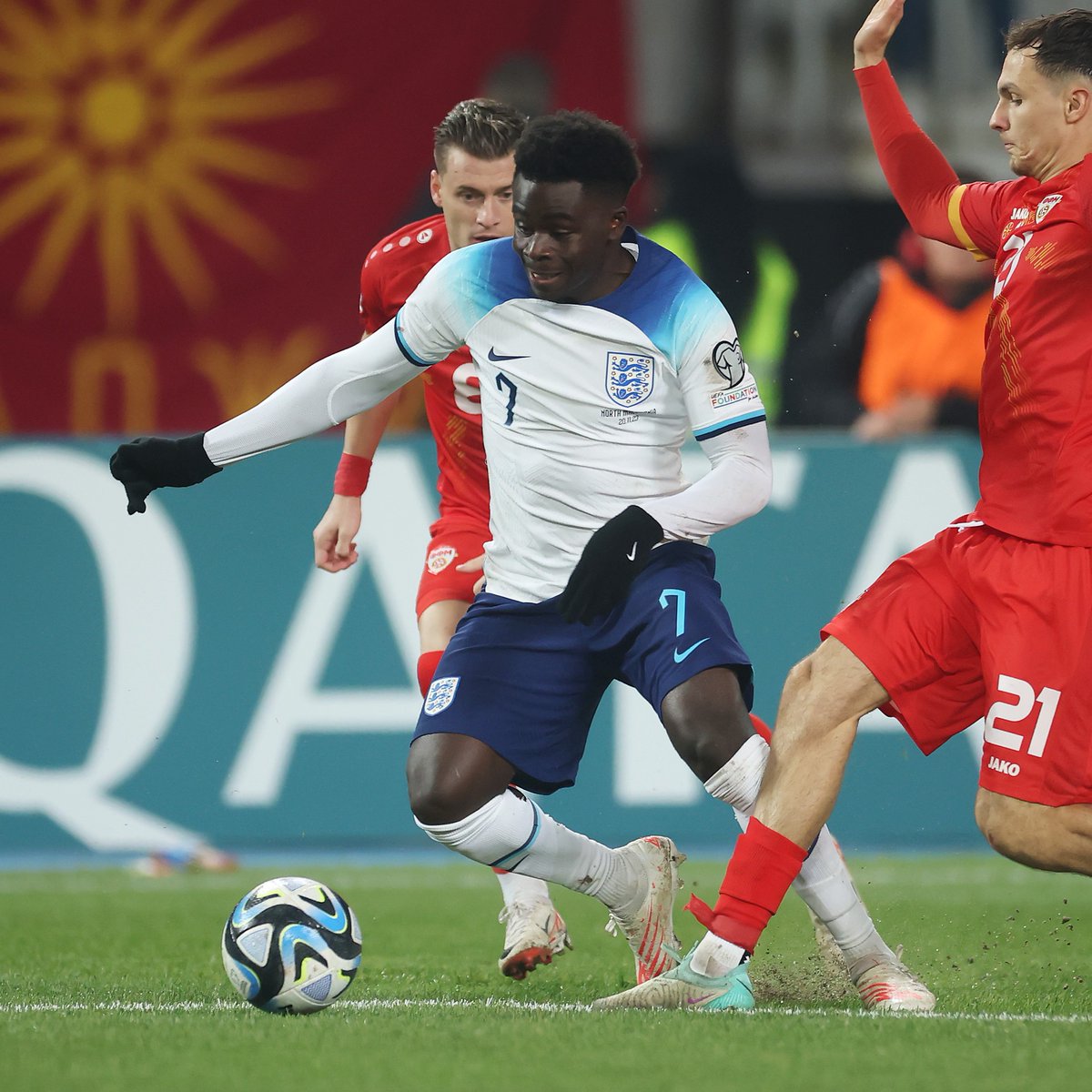 Arsenal's tweet photo. Some of our Gunners were involved last night for their national teams 🌎

🗞️ Check out how they got on in their Euro 2024 qualifiers 👇