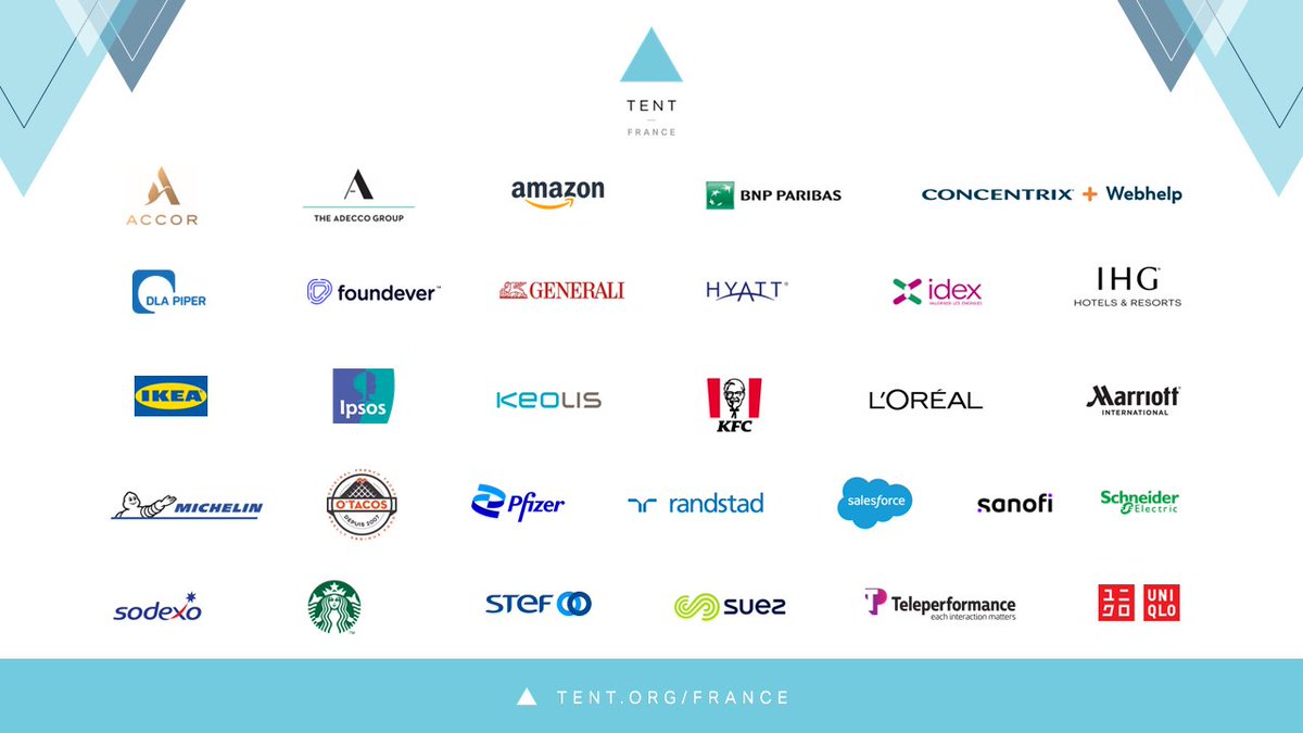 Today, <a href="/TentOrg/">Tent Partnership for Refugees</a> is proud to announce the launch of Tent France – a coalition of 30+ companies committed to including refugees in France by advancing their labor market integration through job preparation and employment. 🇫🇷

tent.org/tent-news/new-…
