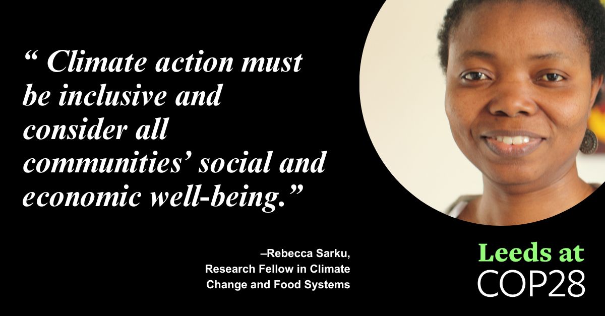 Rebecca Sarku is a Research Fellow in Climate Change and Food Systems. Her area of work includes tracking the politics of climate change adaptation and agriculture.