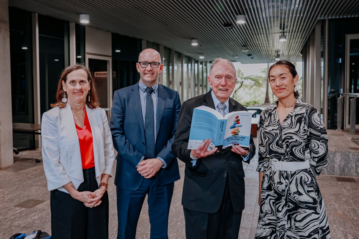 Australian Centre for Health Law Research (ACHLR) (@healthlawqut) on Twitter photo Michael Kirby launched 1st ed of Health Law in Australia in 2010 and now receives the 1st copy of the 4th edition at #AABHL2023. Congratulations to editors <a href="/BenPWhite/">Ben White</a> & Fiona McDonald & <a href="/WillmottLindy/">Lindy Willmott</a> & <a href="/NingThen/">Shih-Ning Then</a> and all contributors: bit.ly/47mZHpo photo: Sakina Indra. Michael Kirby launched 1st ed of Health Law in Australia in 2010 and now receives the 1st copy of the 4th edition at #AABHL2023. Congratulations to editors <a href="/BenPWhite/">Ben White</a> & Fiona McDonald & <a href="/WillmottLindy/">Lindy Willmott</a> & <a href="/NingThen/">Shih-Ning Then</a> and all contributors: bit.ly/47mZHpo photo: Sakina Indra.
