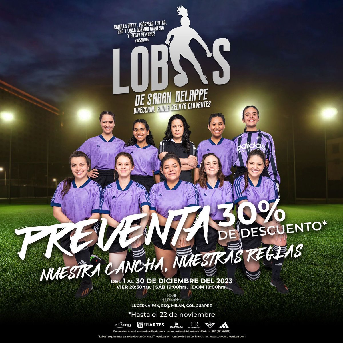 sharonayon_'s tweet photo. Consuman teatro hecho por morras 💜

La única obra en cartelera en este momento hecha TOTALMENTE por mujeres.

A partir del 1 de Diciembre. Viernes 8:30, Sábados 7:00 y Domingos 6:00. Ahí les esperamos y nos vamos por taquitos cuando termine la función. 😉

¿Ahí nos vemos o qué? https://t.co/3VeSN7NOyO
