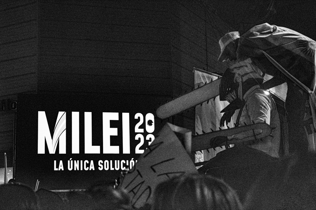 #Balotaje2023 Fotos Rotas - Bunker Milei