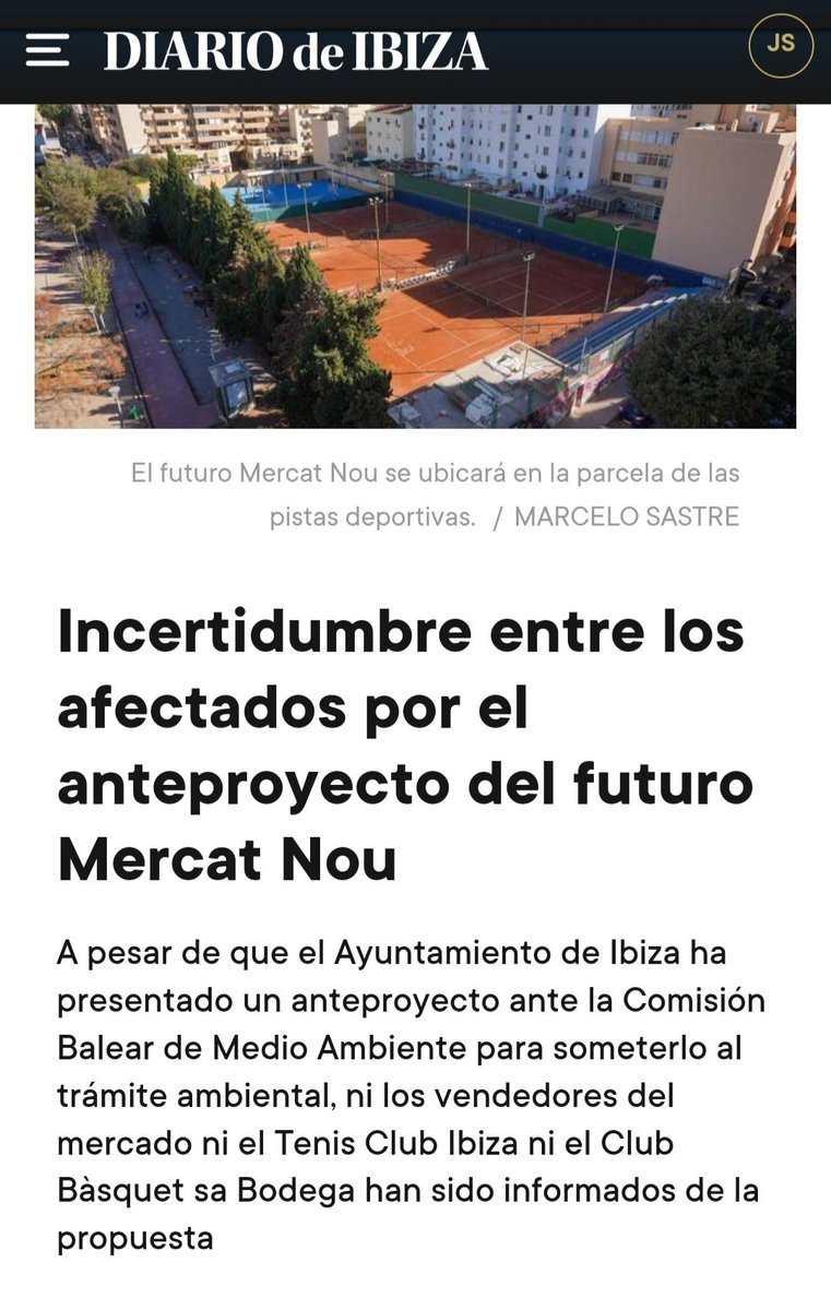 salewskieivissa's tweet image. Així va el govern del alcalde Triguero, per lliure i sense parlar amb ningú. Un projecte tant important per la ciutat i no han parlat abans ni amb venedors del mercat, ni clubs esportius que van fora. Els grups oposició tampoc tenim cap informació. Ni transparència ni consens.