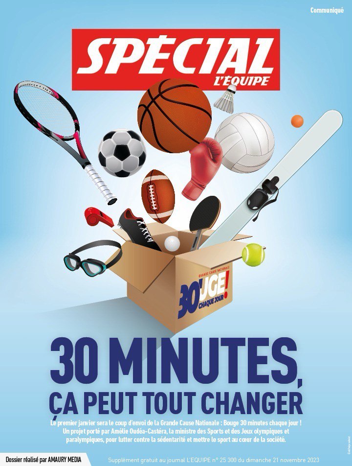 AOC1978's tweet image. 📣 Avec les Jeux olympiques et paralympiques de #Paris2024, nous avons une opportunité unique de mettre le sport et ses bienfaits au coeur de notre société.

➡️ Pour y parvenir, et comme le Président de la République @EmmanuelMacron s'y était engagé, la Grande Cause Nationale