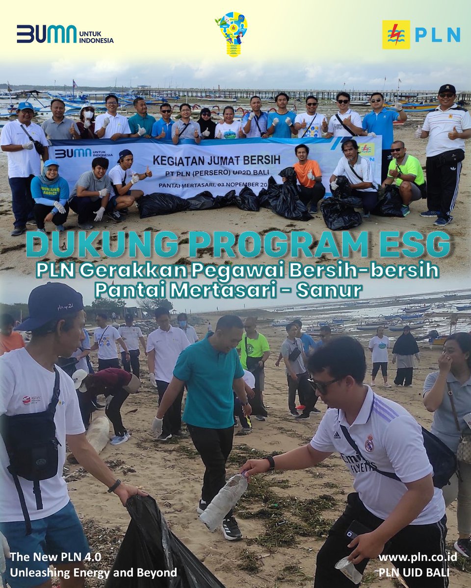 plnuidbali's tweet photo. Hai, Semeton Electrizen
PLN berkomitmen dalam menyelaraskan praktik bisnisnya dengan prinsip environment, social, governance (ESG).
#PLNUIDBali
#UnleashingEnergyandBeyond
#PLNSelaluHadir
#AcceleratingRenewableEnergyDevelopment
#ESGPLN
#WeAreTheNewEnergy https://t.co/CGrVKi2qgI