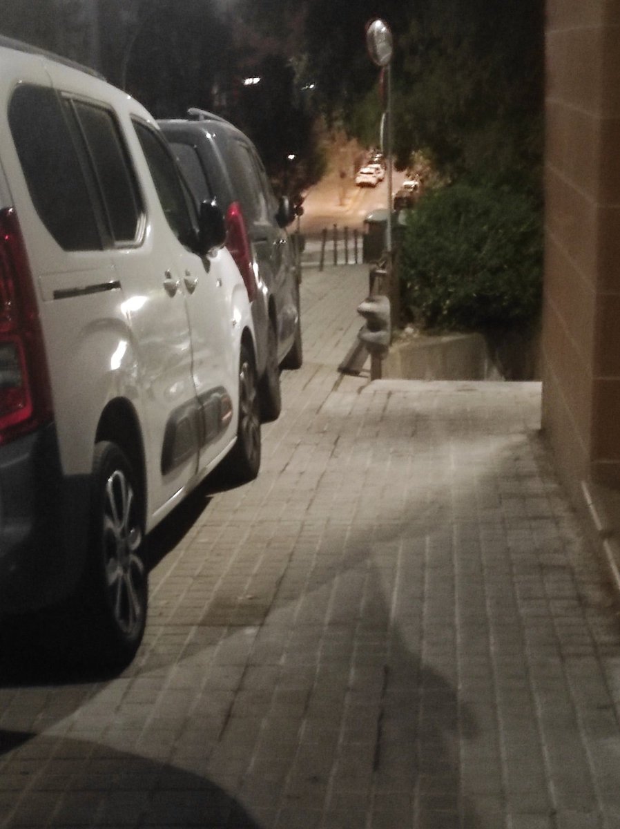 Per on pasa la gent amb diversitat funcional. Si no pasa ni una persona. Únic carrer accesible. 
Carrer Juli garreta.