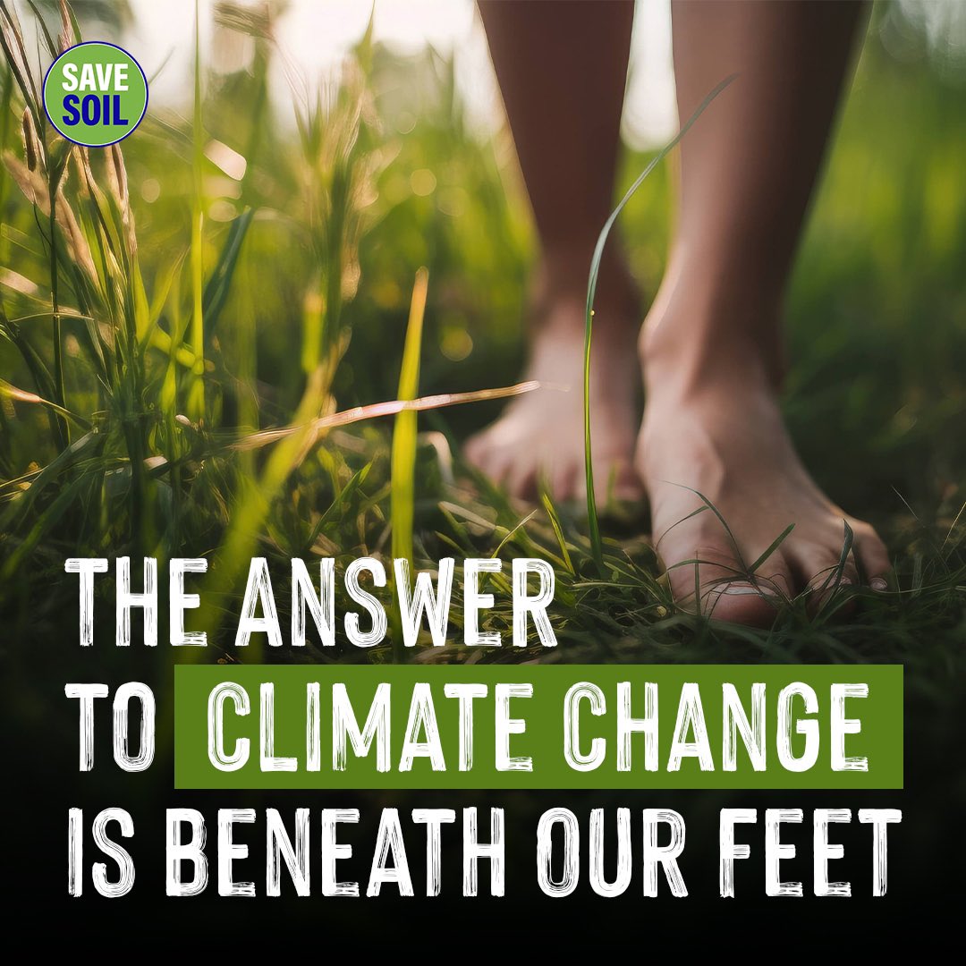 cpsavesoil's tweet photo. The Conscious Planet – #SaveSoil movement has reached over 4 billion people, and Soil is being recognized globally as a solution to climate change. This year, the Save Soil pavilion at the prestigious COP 28, a United Nations Climate Change Conference, will take this important message to over 70,000 heads of state, government officials, international industry leaders, private sector representatives, academics, experts and youth.

Action Now: https://t.co/uVnQCIZ3pr

@UNFCCC @COP28_UAE 

#SaveSoilFixClimateChange #COP28 #COP28UAE