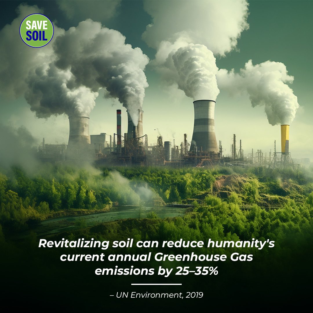 cpsavesoil's tweet photo. The Conscious Planet – #SaveSoil movement has reached over 4 billion people, and Soil is being recognized globally as a solution to climate change. This year, the Save Soil pavilion at the prestigious COP 28, a United Nations Climate Change Conference, will take this important message to over 70,000 heads of state, government officials, international industry leaders, private sector representatives, academics, experts and youth.

Action Now: https://t.co/uVnQCIZ3pr

@UNFCCC @COP28_UAE 

#SaveSoilFixClimateChange #COP28 #COP28UAE