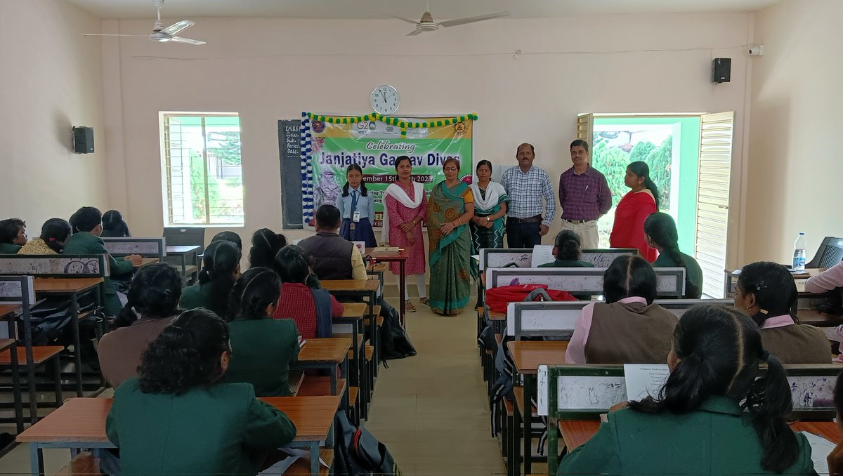 Day - 5 of Janjatiya Gaurav Divas Celebration at EMRS MAHASINGI.
Quiz Competition among students.
<a href="/narendramodi/">Narendra Modi</a>
<a href="/PMOIndia/">PMO India</a>
<a href="/TribalAffairsIn/">Ministry of Tribal Affairs, Govt. of India</a>
<a href="/MundaArjun/">Arjun Munda</a>
<a href="/renukasinghbjp/">Renuukaa Sinngh</a>
<a href="/Bishweswar_Tudu/">Bishweswar Tudu</a>
<a href="/PIB_India/">PIB India</a>
<a href="/mygovindia/">MyGovIndia</a>
<a href="/AmritMahotsav/">Amrit Mahotsav</a>
<a href="/model_odisha/">Odisha Model Tribal Education Society (OMTES)</a>
<a href="/indratripathy/">Indramani Tripathy</a>
