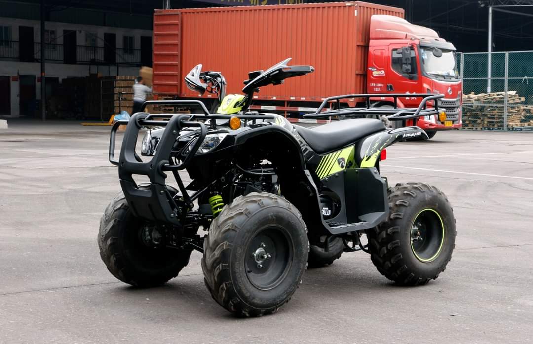 BmgHoldings's tweet photo. Mkuu, kabla wakufanye Chairman wa committee ya kuchanga rurashio au waanze kukuchocha huko mtaa wakikuita kiongos kwanza kujia that Quad Bike you've been wanting 2 buy for your ranch in Laikipia or for that resort pale Kilifi. 150cc &amp; 200cc available. Call or WhatsApp 0738555594 https://t.co/qV5f73rDZu