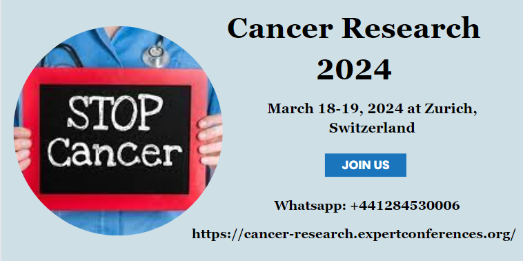 Early Detection Saves Lives: Cancer Research 2024 url: cancer-research.expertconferences.org #CancerResearch #Oncology #Tumorbiology #Cancertreatment #Cancerprevention #Cancerdiagnosis #Cancerimmunotherapy #Cancergenomics #Cancerproteomics #Cancernanotechnology #Cancerepidemiology