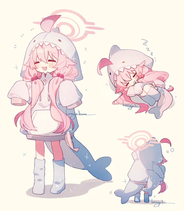 サメパーカーホシノ 