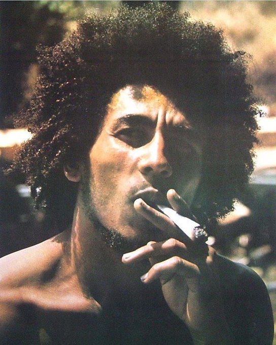 Bob Marley in 1973. Photo by Esther Anderson