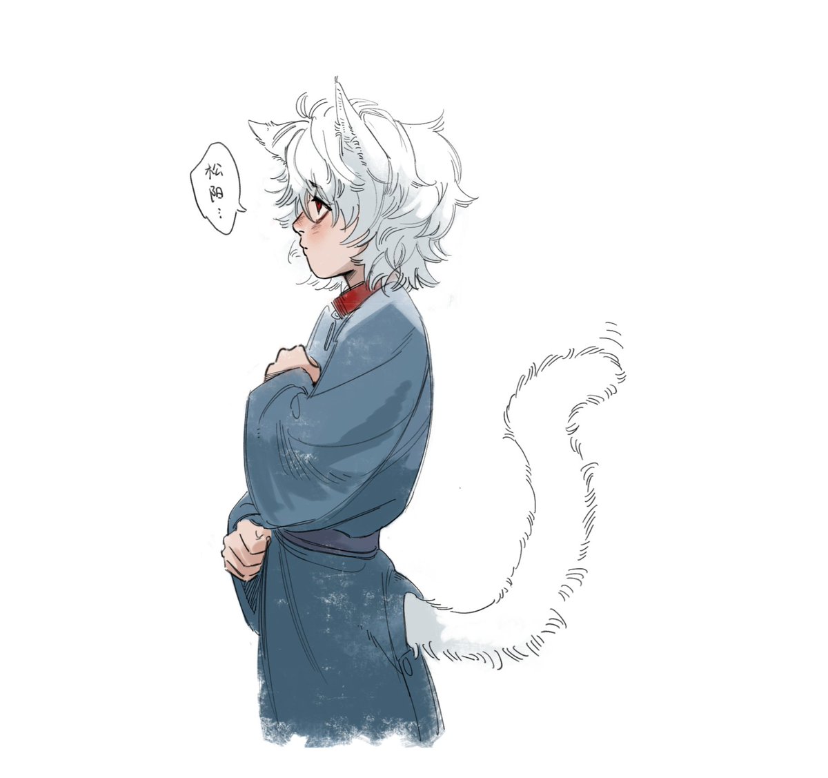 大型猫科的幼年期…