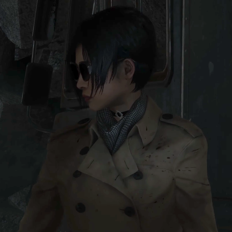 Resident Evil 2 Ada Wong Double Breasted Coat