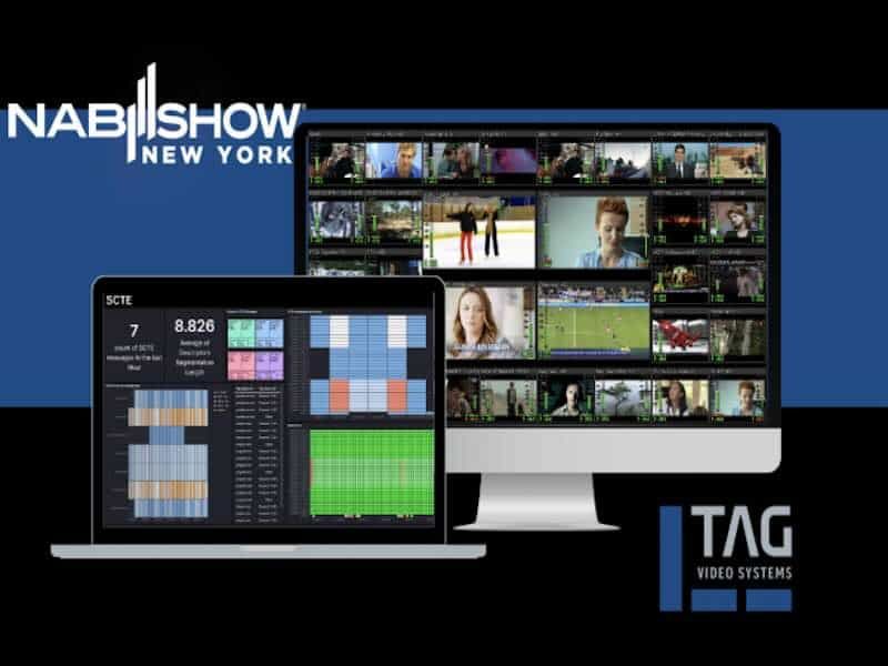 landiniroberto's tweet image. #Tag #NabNY23. La tecnologia di #ContentMatching di #TAGVideoSystems protagonista delle ultime fiere di settore, presenta nuove tecnologie e integrazioni per un maggior supporto #HDR, visibilità end-to-end, #automazione, controllo e #QualitàDelServizio. buff.ly/3updIo4