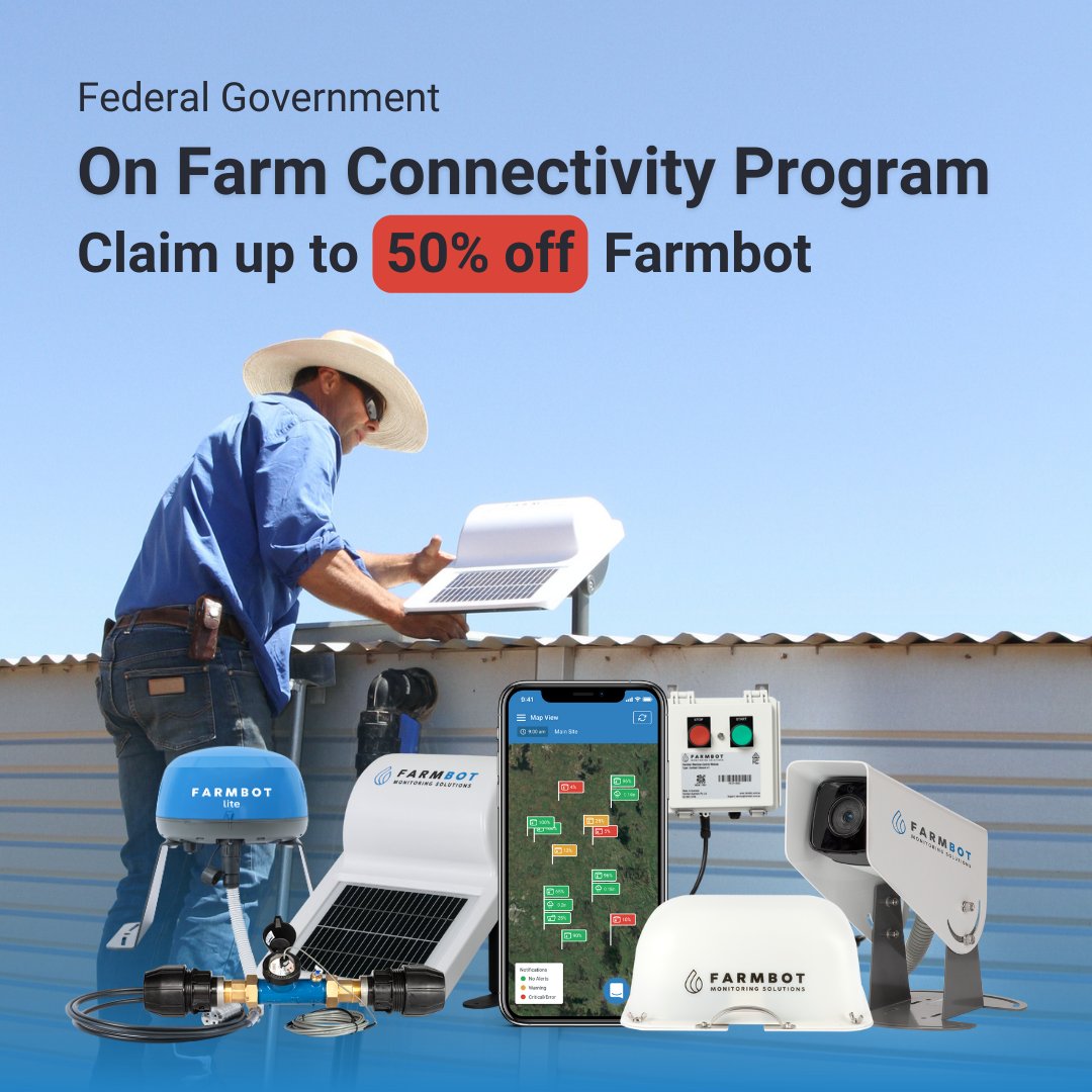 Farmbot Monitoring Solutions tweet media