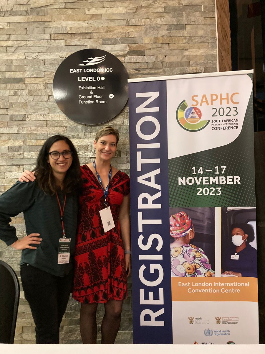 Knowledge Translation Unit (@ktu_pack) on Twitter photo Dr. Candice Daniels &  Dr. Mareike Rabe from the KTU attended the South African Primary Health Care (SAPHC) Conference, held by the National Department of Health and The Health Systems Trust on 15 & 16 November, in East London.  #SAPHC Dr. Candice Daniels &  Dr. Mareike Rabe from the KTU attended the South African Primary Health Care (SAPHC) Conference, held by the National Department of Health and The Health Systems Trust on 15 & 16 November, in East London.  #SAPHC