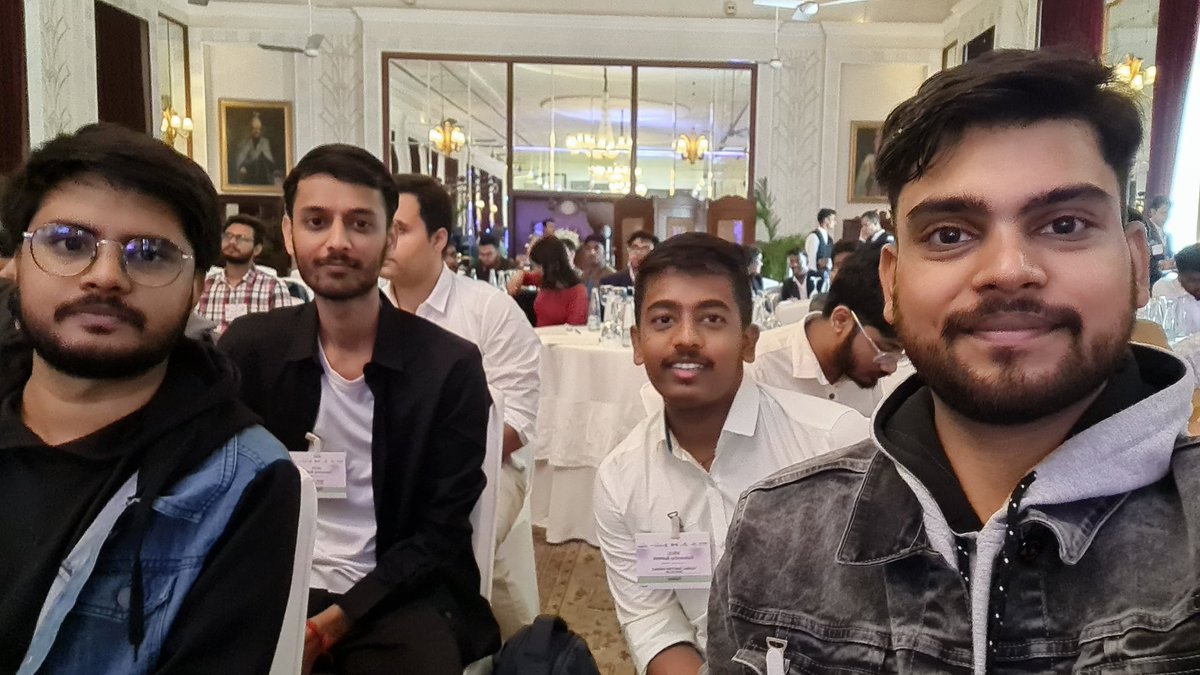 Yasharsh28's tweet photo. Ready set go ! XROS Fellowship Summit.
Honored to hear from the pioneers in the open source, AI, and XR.

@Reskilll @ficci_india @ManthanOPSA
@PrinSciAdvGoI @Meta
@NeGD_GoI @_DigitalIndia

#XROSFellowshipSummit2023
#XROS https://t.co/XskOF3HsW8