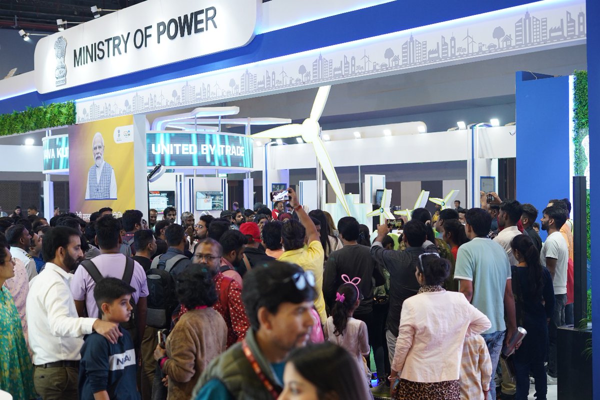 MinOfPower's tweet image. Unveiling the Power Sector&apos;s Advancements at #IITF2023!

Explore the #PowerPavilion to witness working models, interactive panels, and cutting-edge tech presenting initiatives like #PumpedHydro Storage and e-Mobility.

Let&apos;s charge up for a greener tomorrow!

#PowerInnovation