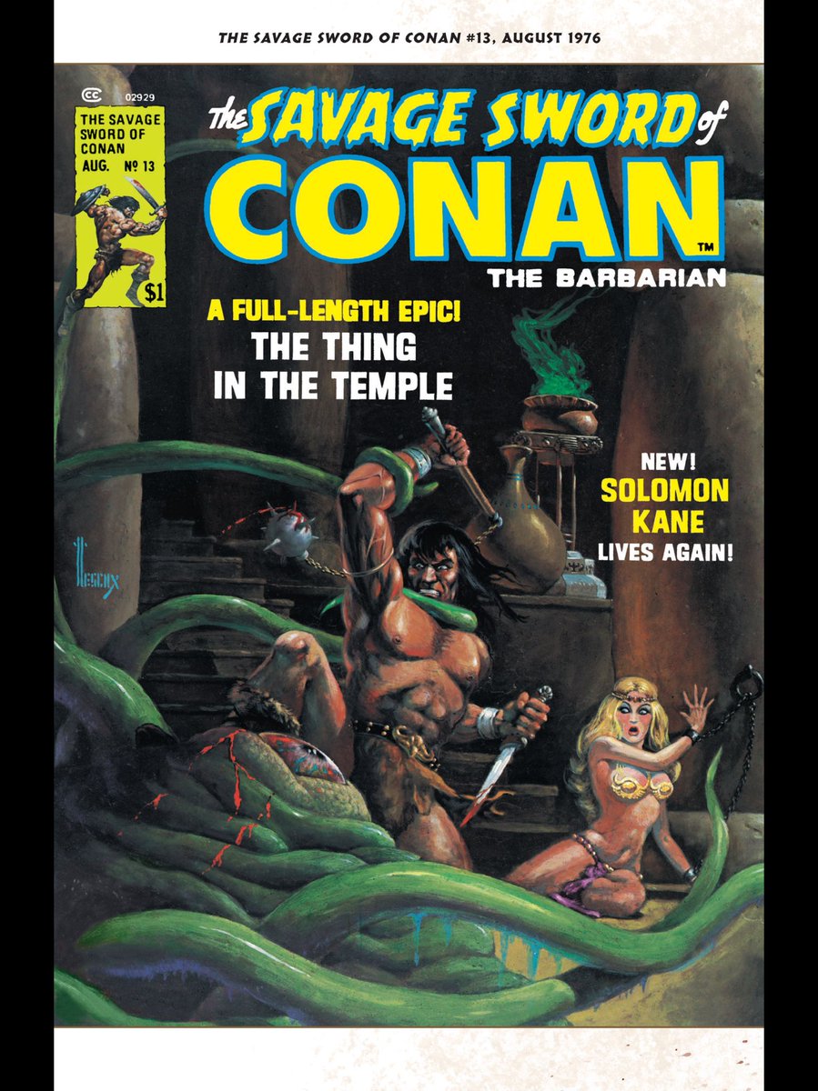 Now we get to 1976 #Conan #Marvel 