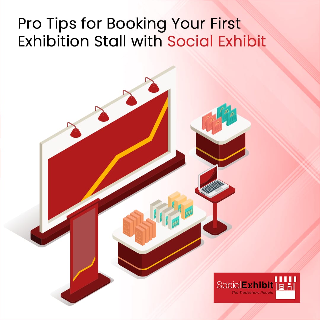 Social_Exhibit's tweet photo. Pro Tip: Secure your spot in the spotlight! Booking your first exhibition stall? Here's the inside scoop on making it a success. #ExhibitionSuccess #StallStrategies https://t.co/XPwVGQjABs