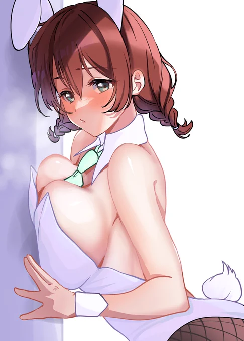 バニーガールエマちゃん白バージョン#虹ヶ咲 #ラブライブ 