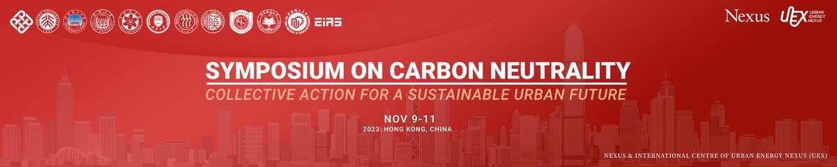 The symposium on “Urban Carbon Neutrality: Collective Action for a Sustainable Urban Future” brought together professors and researchers from 10+ universities to discuss and delve into the topics of technology, market dynamics, and future roadmap for achieving carbon neutrality.