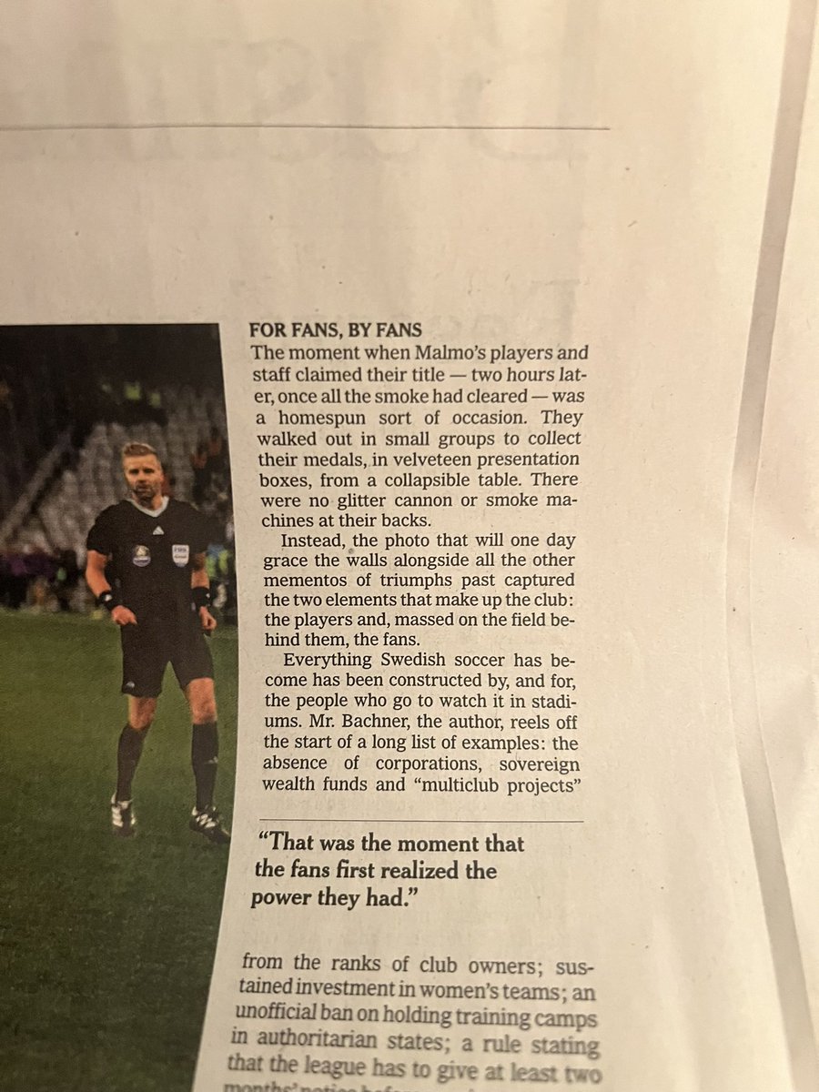 ArthurLjunggren's tweet photo. Mäktigt att läsa om Mr. Bachner när man slår upp dagen New York Times @noabachner https://t.co/M6FCgsx0q1