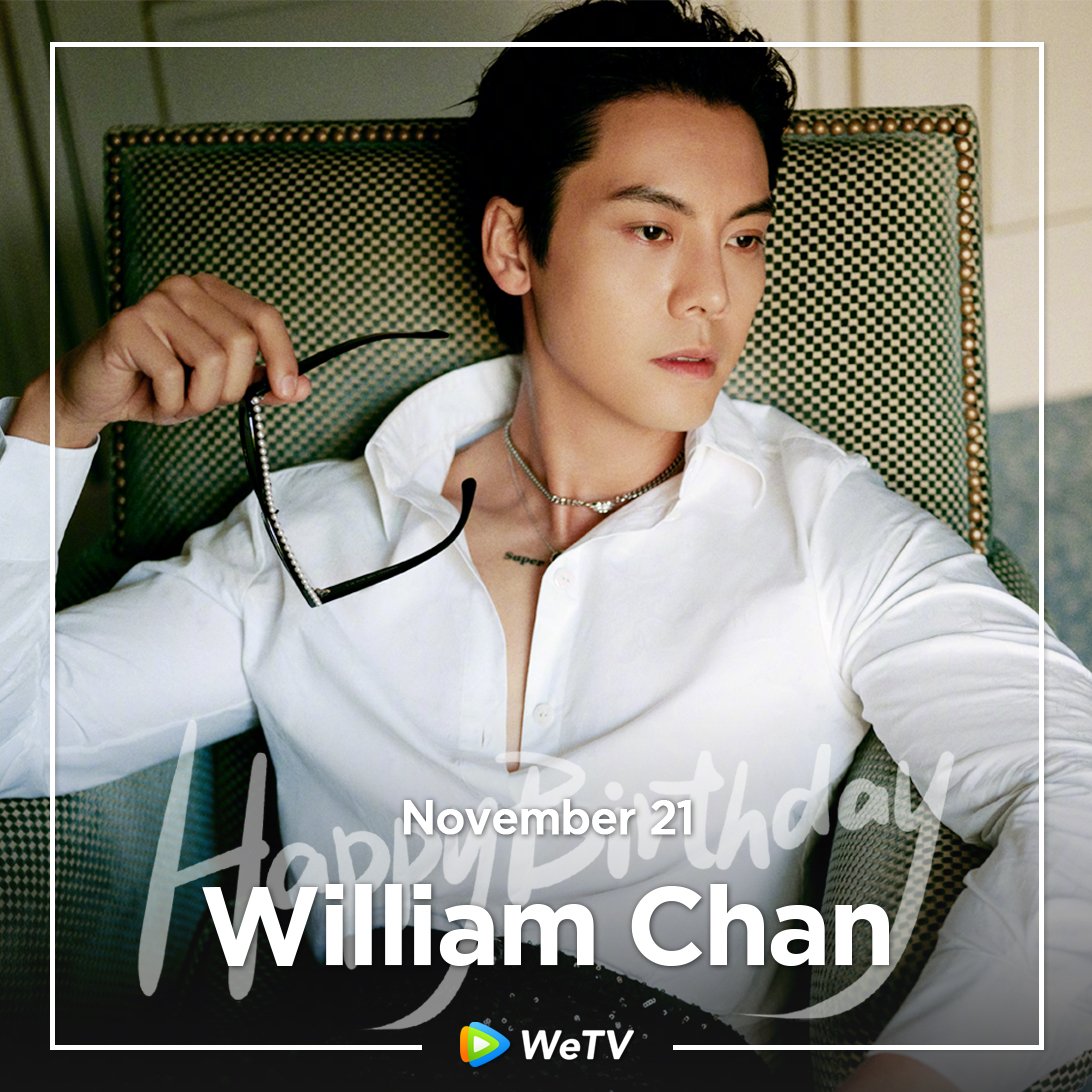 WeTVPhilippines's tweet photo. Happy Birthday to #WilliamChan🎂

Love your performance in #ADateWithTheFuture #NovolandPearlEclipse🤩

Looking forward to more of your works in the future❣

#陈���霆 #照亮你 #斛珠夫人 #WeTVpinas #WeTVAlwaysMore https://t.co/yEDrseLnYH