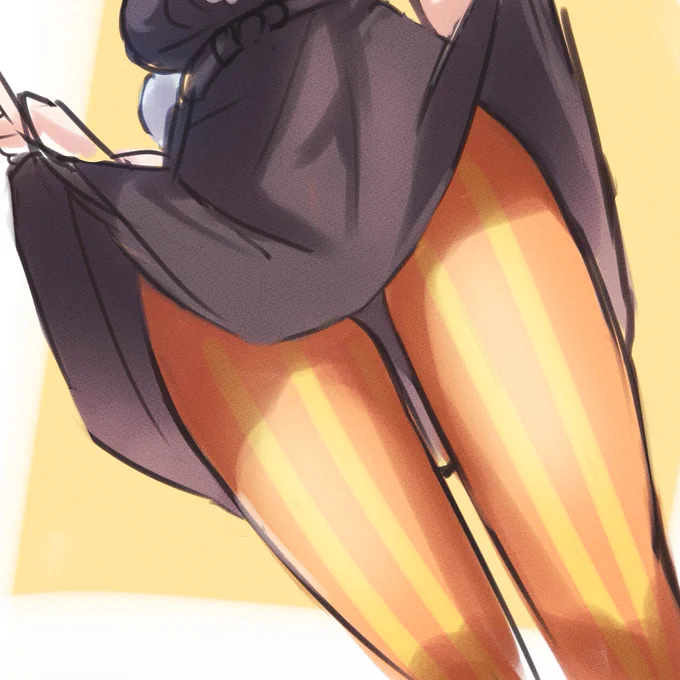 素晴らしい日やでぇ…#いい太ももの日 