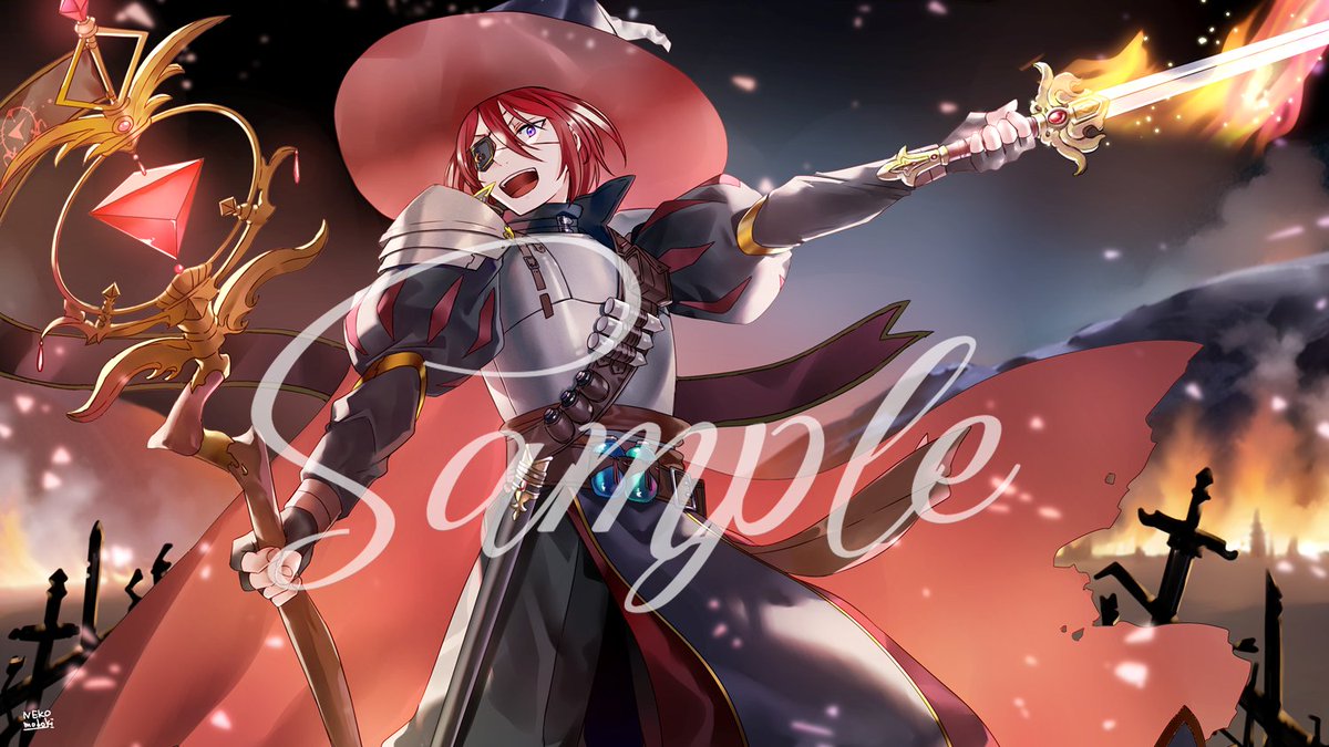 I draw not only cute characters but also cool ones! 🎨