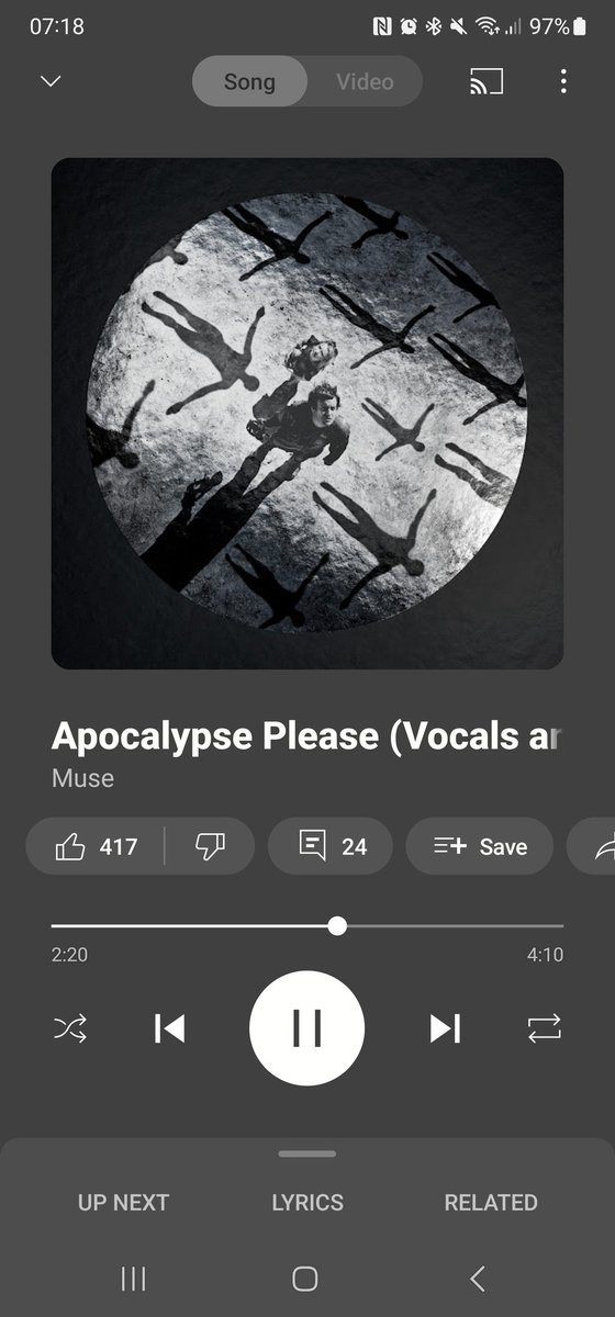 ThomasAmnesiac's tweet photo. Apocalypse Please with only vocals and keyboards is 🤌
Still not comfortable with this album being over 20 years old though.
#AbsolutionXX https://t.co/cpVDNP169Y