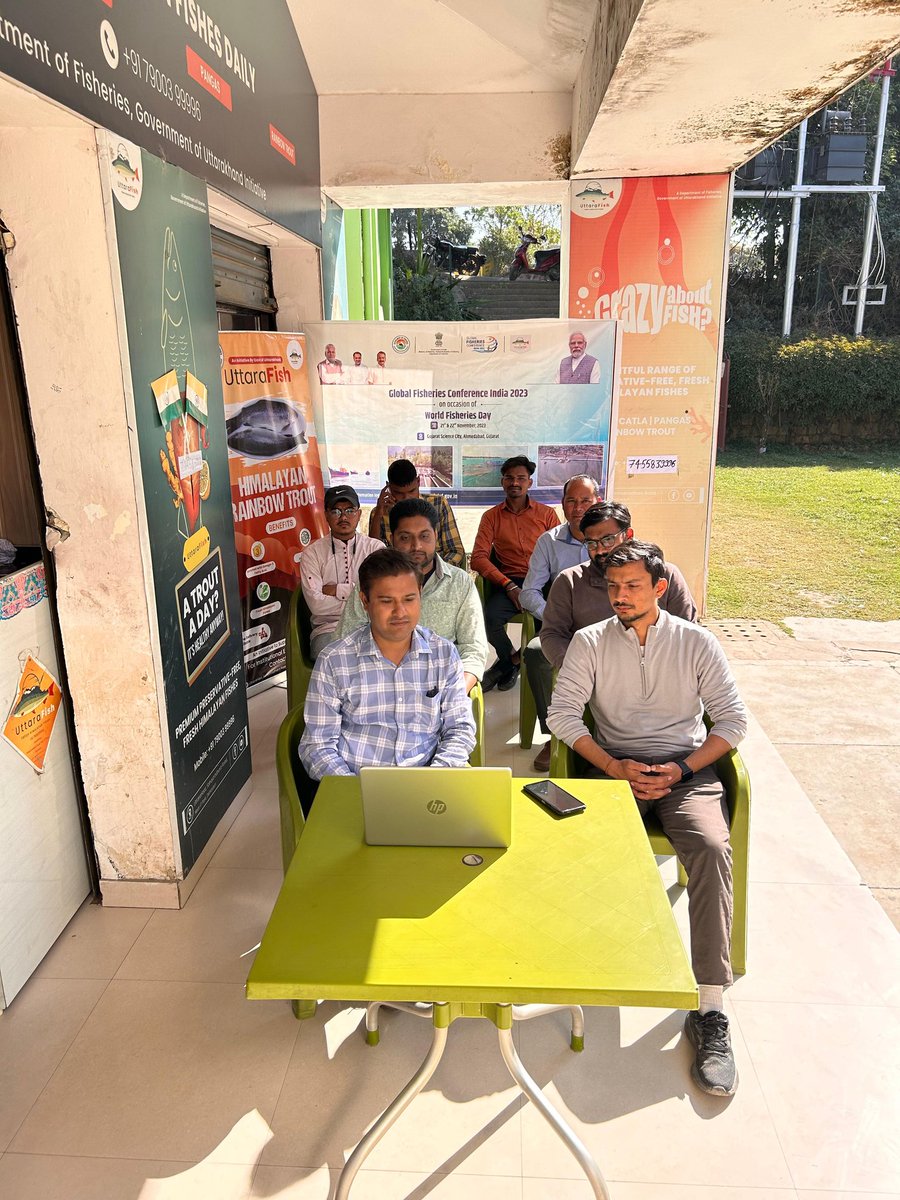 PDukfisheries's tweet photo. Happy World Fisheries Day 🐟
Attend Inaugural program of Global Fisheries Conference India 2023 and Celebration of World Fisheries Day live from Science City, Ahmedabad, Gujarat
@FisheriesGoI @nfdbindia https://t.co/BivrNOShDE