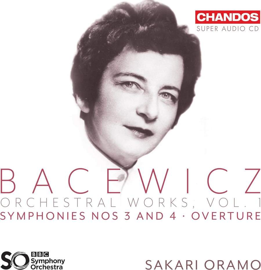 #NewReleases2023 #495 Bacewicz: Orchestral Works Vol. 1 @BBCSO @oramsa can't have played much Bacewicz before but their freedom, fantasy and technicolour vividness make it sound like they've known and loved this music all their lives ❤️ #RecordOfTheWeek