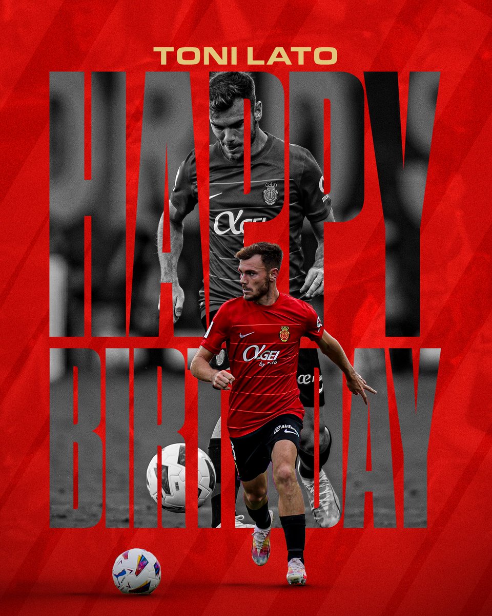 RCD_Mallorca's tweet photo. Moltes felicitats, @tonilato! 🖤👹 https://t.co/sFPc4NhJ4E